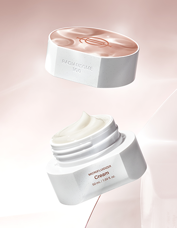 Riman ICD Radiansome™ 100 Microfluidizer Cream - Advanced Anti-Aging Face Moisturizer with 120 Billion Flexible Liposomes Per Drop